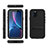 Coque Etanche Contour Silicone et Plastique Housse Etui Waterproof 360 Degres avec Support pour Apple iPhone 11 Pro Petit