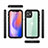 Coque Etanche Contour Silicone et Plastique Housse Etui Waterproof 360 Degres pour Apple iPhone 12 Petit