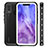 Coque Etanche Contour Silicone et Plastique Housse Etui Waterproof 360 Degres pour Huawei P20 Lite Petit