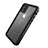 Coque Etanche Contour Silicone et Plastique Housse Etui Waterproof 360 Degres W01 pour Apple iPhone 11 Noir Petit