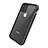 Coque Etanche Contour Silicone et Plastique Housse Etui Waterproof 360 Degres W02 pour Apple iPhone 11 Noir Petit