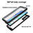 Coque Etanche Contour Silicone et Plastique Housse Etui Waterproof 360 Degres W02 pour Samsung Galaxy Note 20 5G Noir Petit