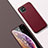 Coque Fibre de Carbone Housse Etui Luxe Serge pour Apple iPhone 11 Rouge