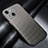 Coque Fibre de Carbone Housse Etui Luxe Serge pour Apple iPhone 14 Plus Gris