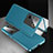 Coque Luxe Aluminum Metal et Cuir Housse Etui 360 Degres pour Vivo V27 5G Petit