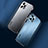 Coque Luxe Aluminum Metal Housse et Bumper Silicone Etui AT1 pour Apple iPhone 13 Pro Max Petit