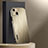 Coque Luxe Aluminum Metal Housse et Bumper Silicone Etui AT1 pour Apple iPhone 15 Or