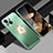 Coque Luxe Aluminum Metal Housse et Bumper Silicone Etui avec Mag-Safe Magnetic Magnetique JL1 pour Apple iPhone 15 Plus Vert