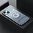 Coque Luxe Aluminum Metal Housse et Bumper Silicone Etui avec Mag-Safe Magnetic Magnetique TX1 pour Apple iPhone 15 Petit