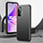 Coque Luxe Aluminum Metal Housse et Bumper Silicone Etui J01 pour Oppo A77 5G Noir