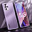 Coque Luxe Aluminum Metal Housse et Bumper Silicone Etui J01 pour Oppo A93s 5G Petit