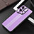 Coque Luxe Aluminum Metal Housse et Bumper Silicone Etui J01 pour Oppo Find X5 5G Violet