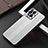 Coque Luxe Aluminum Metal Housse et Bumper Silicone Etui J02 pour Oppo Find X3 Pro 5G Argent