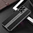 Coque Luxe Aluminum Metal Housse et Bumper Silicone Etui J02 pour Oppo Find X3 Pro 5G Noir