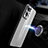 Coque Luxe Aluminum Metal Housse et Bumper Silicone Etui J02 pour Oppo Reno7 Pro 5G Petit