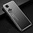 Coque Luxe Aluminum Metal Housse et Bumper Silicone Etui JL2 pour Huawei Honor 50 5G Noir