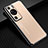 Coque Luxe Aluminum Metal Housse et Bumper Silicone Etui JL2 pour Huawei P60 Or