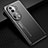 Coque Luxe Aluminum Metal Housse et Bumper Silicone Etui JL2 pour Oppo Reno11 Pro 5G Noir