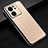 Coque Luxe Aluminum Metal Housse et Bumper Silicone Etui JL2 pour Xiaomi Mi 13T 5G Or