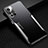 Coque Luxe Aluminum Metal Housse et Bumper Silicone Etui JL2 pour Xiaomi Poco M4 Pro 5G Argent