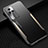 Coque Luxe Aluminum Metal Housse et Bumper Silicone Etui JL2 pour Xiaomi Redmi K50 5G Or