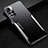 Coque Luxe Aluminum Metal Housse et Bumper Silicone Etui JL2 pour Xiaomi Redmi Note 11 Pro+ Plus 5G Argent