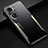 Coque Luxe Aluminum Metal Housse et Bumper Silicone Etui JL3 pour Huawei Honor 60 5G Or