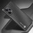 Coque Luxe Aluminum Metal Housse et Bumper Silicone Etui JS1 pour Xiaomi Redmi Note 12 Explorer Noir