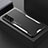 Coque Luxe Aluminum Metal Housse et Bumper Silicone Etui M01 pour Samsung Galaxy S21 FE 5G Petit