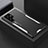 Coque Luxe Aluminum Metal Housse et Bumper Silicone Etui M01 pour Samsung Galaxy S22 Ultra 5G Petit