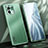 Coque Luxe Aluminum Metal Housse et Bumper Silicone Etui M01 pour Xiaomi Mi 11 Lite 4G Vert