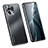 Coque Luxe Aluminum Metal Housse et Bumper Silicone Etui M02 pour Xiaomi Mi 11 Lite 5G NE Noir