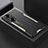 Coque Luxe Aluminum Metal Housse et Bumper Silicone Etui PB1 pour Huawei Honor 60 Pro 5G Or