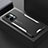 Coque Luxe Aluminum Metal Housse et Bumper Silicone Etui PB1 pour Huawei Honor X7a Petit