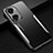 Coque Luxe Aluminum Metal Housse et Bumper Silicone Etui PB1 pour Huawei Nova 11 SE Argent