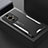 Coque Luxe Aluminum Metal Housse et Bumper Silicone Etui PB1 pour Huawei Nova 11 Ultra Argent