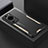 Coque Luxe Aluminum Metal Housse et Bumper Silicone Etui PB1 pour Huawei P60 Petit