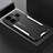 Coque Luxe Aluminum Metal Housse et Bumper Silicone Etui PB1 pour Realme GT Neo5 240W 5G Argent