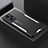 Coque Luxe Aluminum Metal Housse et Bumper Silicone Etui PB1 pour Realme Q5 Pro 5G Argent