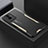 Coque Luxe Aluminum Metal Housse et Bumper Silicone Etui PB1 pour Vivo iQOO Z6x Or