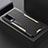 Coque Luxe Aluminum Metal Housse et Bumper Silicone Etui PB1 pour Vivo V21e 5G Or