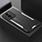 Coque Luxe Aluminum Metal Housse et Bumper Silicone Etui PB1 pour Vivo V25 Pro 5G Argent