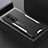 Coque Luxe Aluminum Metal Housse et Bumper Silicone Etui PB1 pour Vivo X70 5G Argent