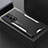 Coque Luxe Aluminum Metal Housse et Bumper Silicone Etui PB1 pour Vivo X70 Pro 5G Argent