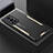 Coque Luxe Aluminum Metal Housse et Bumper Silicone Etui PB1 pour Vivo X70 Pro 5G Or