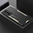 Coque Luxe Aluminum Metal Housse et Bumper Silicone Etui PB1 pour Vivo X70t Or