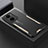 Coque Luxe Aluminum Metal Housse et Bumper Silicone Etui PB1 pour Vivo Y16 Or