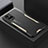 Coque Luxe Aluminum Metal Housse et Bumper Silicone Etui PB1 pour Vivo Y21s Or