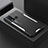 Coque Luxe Aluminum Metal Housse et Bumper Silicone Etui PB1 pour Vivo Y50 Argent