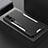 Coque Luxe Aluminum Metal Housse et Bumper Silicone Etui PB1 pour Vivo Y52 5G Argent